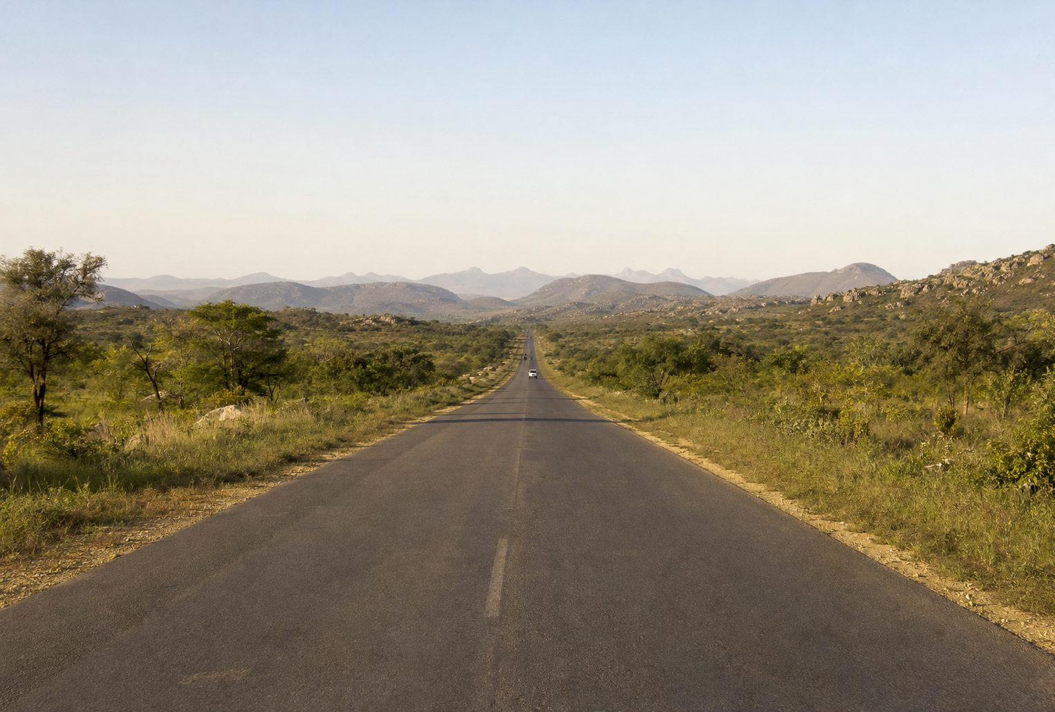 National road project in Lubango